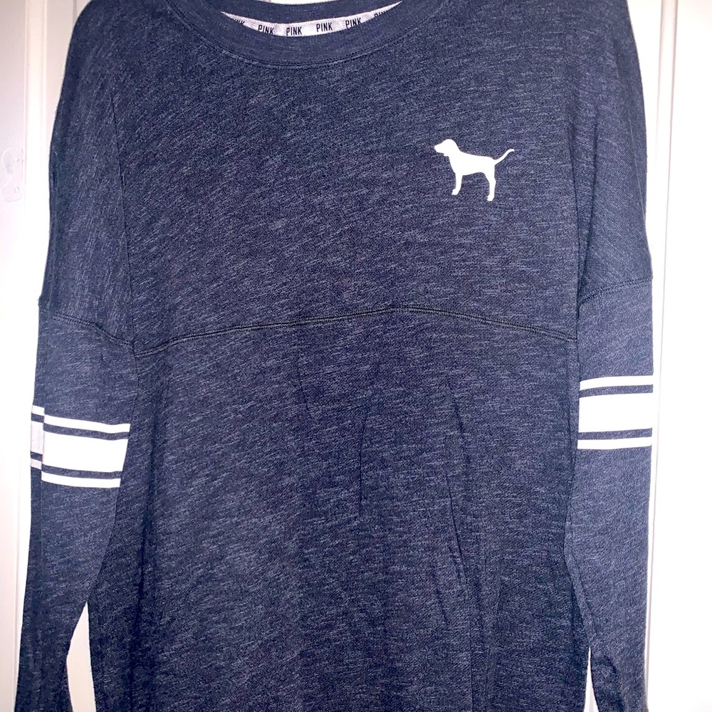Oversized PINK studded sweatshirt